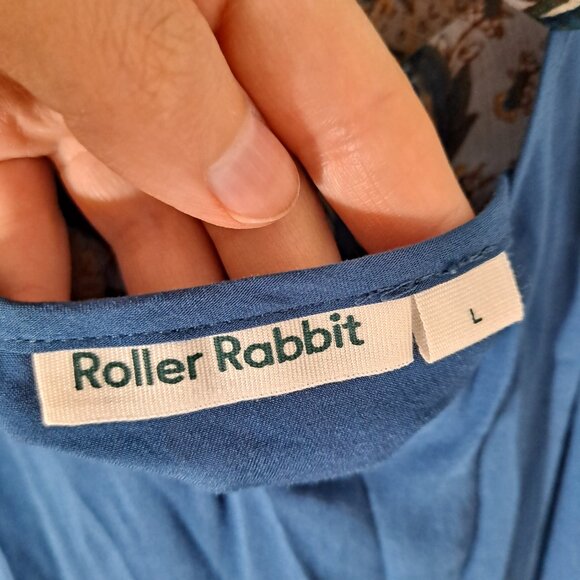 NWOT Roller Rabbit Maribelle Klara Tiered Maxi Dress Floral Boho - Picture 10 of 14